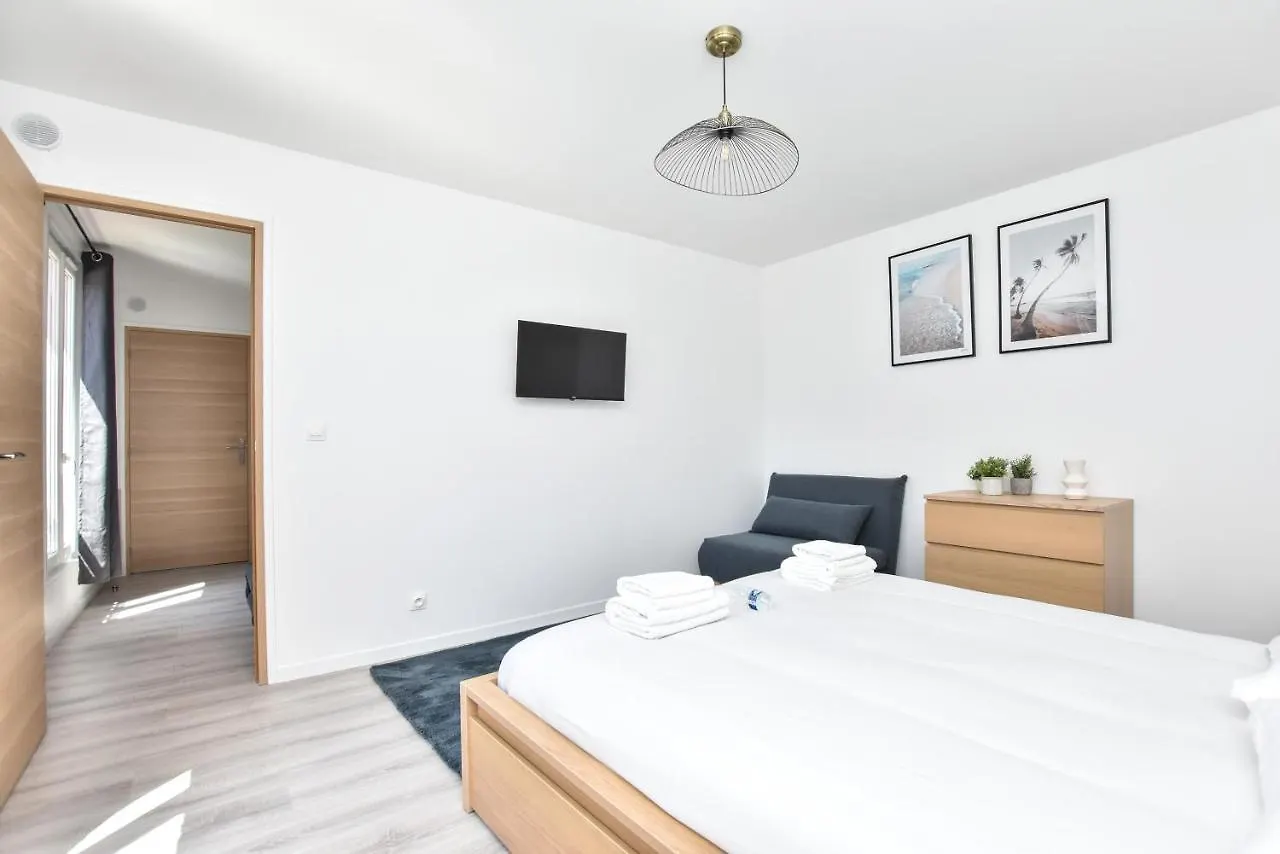 Authentic Apartment - 1Br-4P - La Villette Paris
