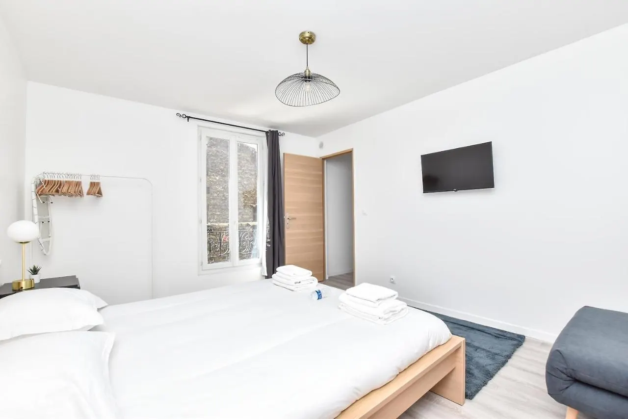 Authentic Apartment - 1Br-4P - La Villette Paris