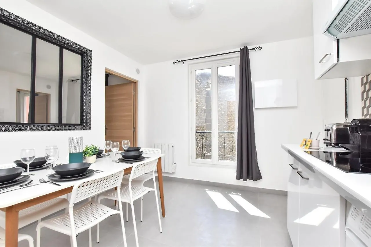 Authentic Apartment - 1Br-4P - La Villette Paris Frankreich